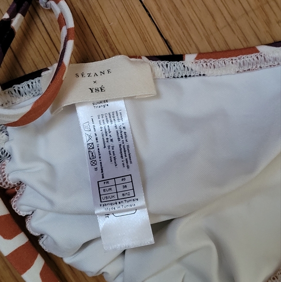 SEZANE YSE SUNRISE BIKINI TOP - Picture 8 of 9